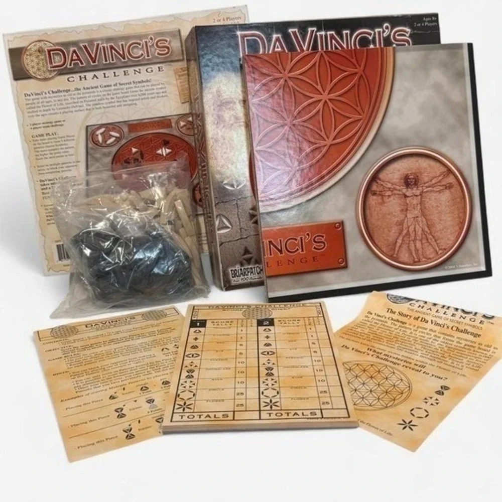 DaVinci Challenge Strategy Board Game,Award-Winning, Game Night, Family, Friends